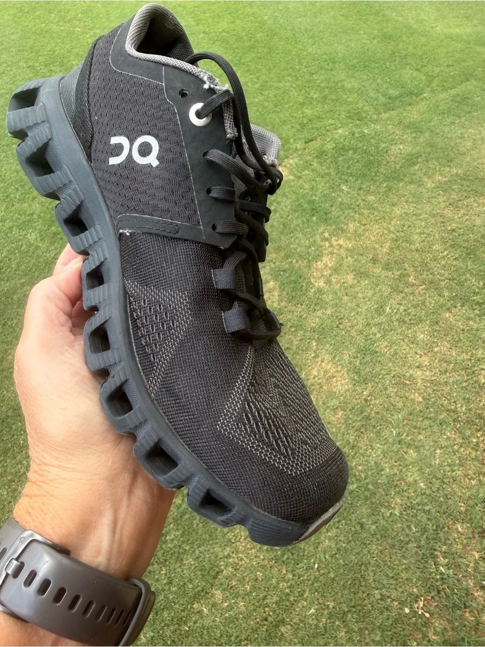 On Running Womens Size 7 Black Trail Running Shoes
